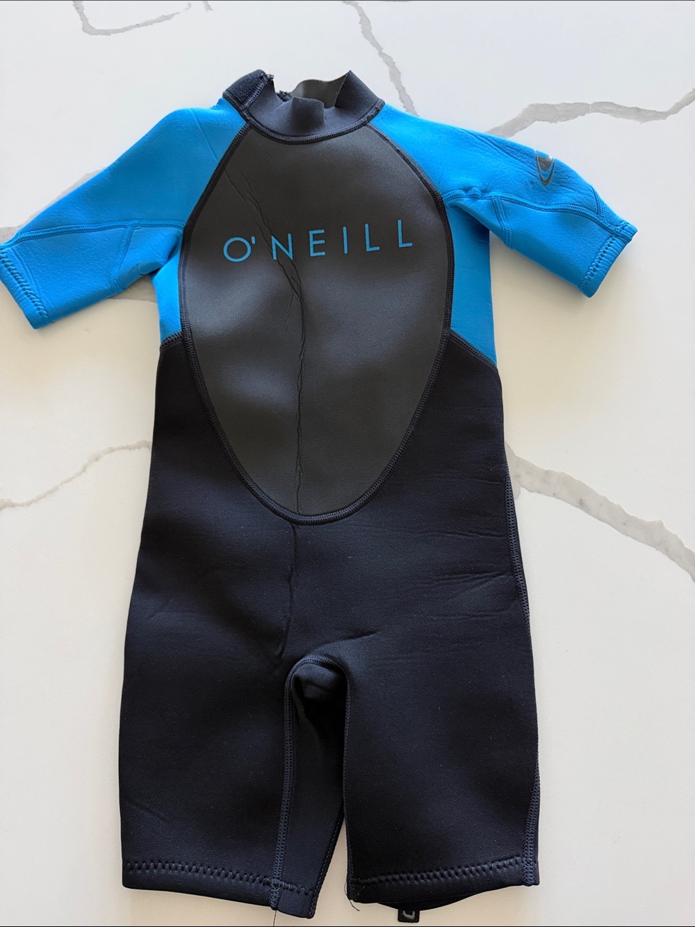 O'Neill Kids Short Sleeve Wetsuit - Blue & Black